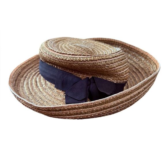 Vintage Eric Javits Straw Hat - XS - Picture 4 of 5